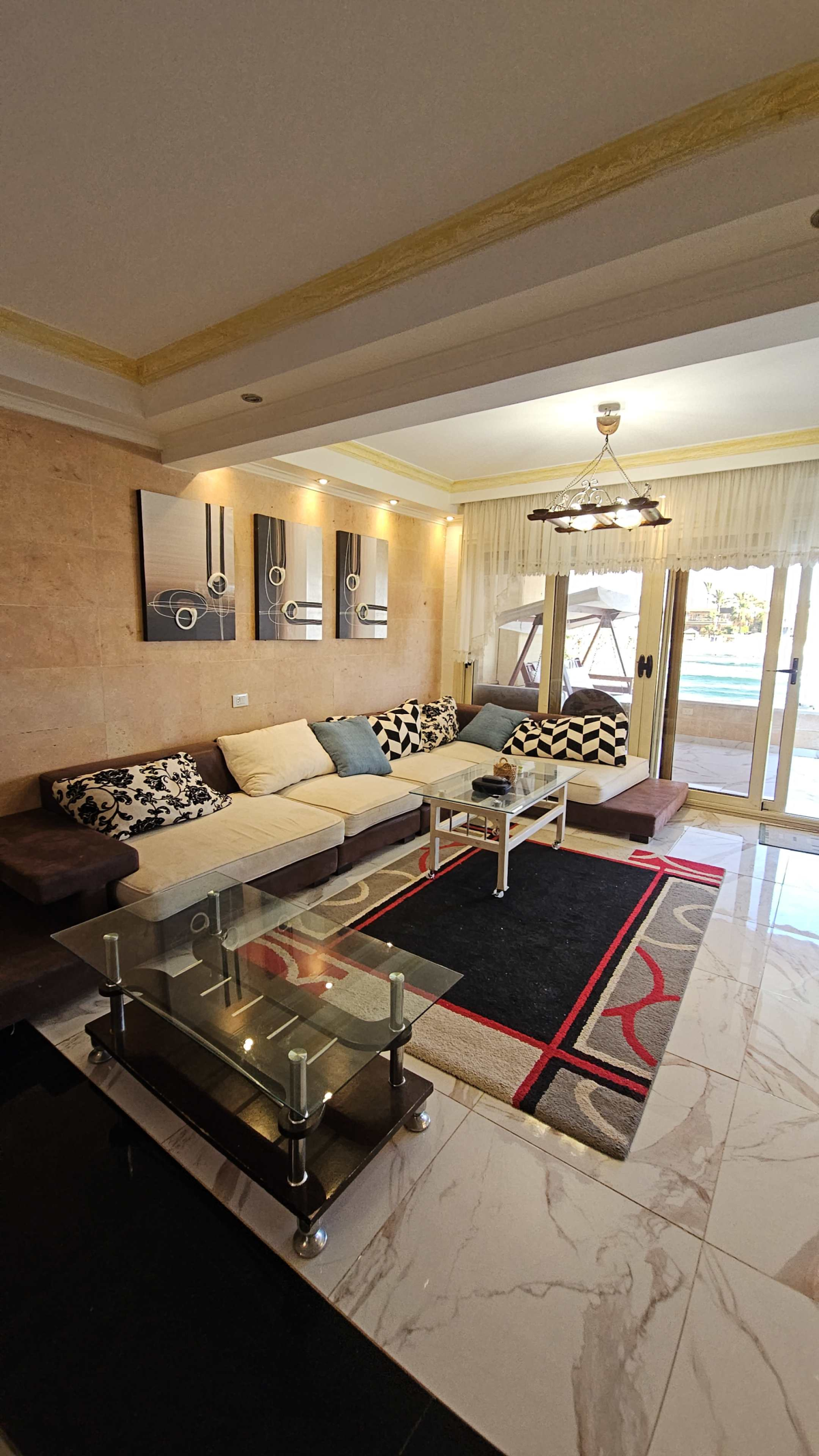 فيلا الايجار اول صف بحيرة مارينا 5 