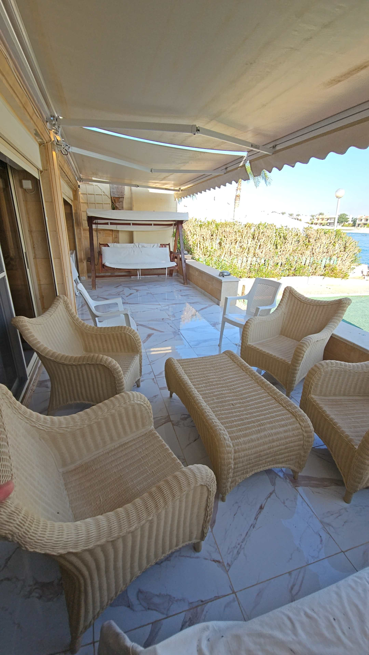 فيلا الايجار اول صف بحيرة مارينا 5 