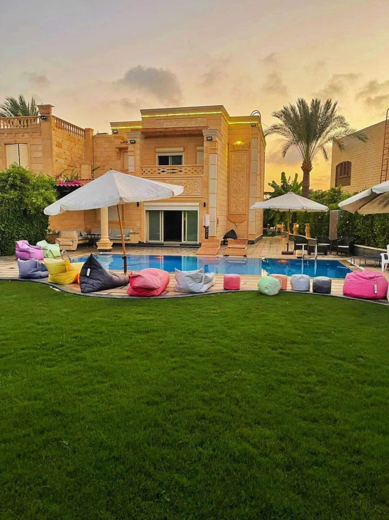 الساحل الشمالي فيلا للايجار بحمام سباحه خاص مارينا 5