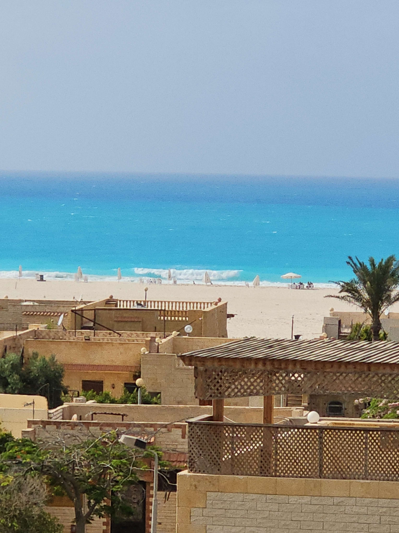 شاليه اول علوي بروف 5 نوم و2 حمام فيو بحر للبيع بالتقسيط بالساحل الشمالي #قرية_بدر