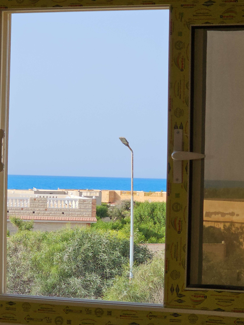 الساحل الشمالي شاليه صف ثالث للبحر بسعر لقطه قريه الروضه