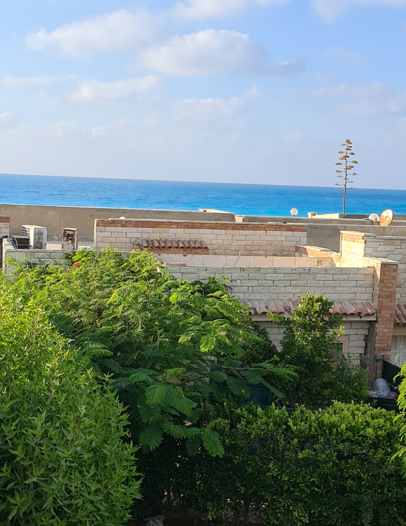 شاليه خاص للبيع بالتقسيط بحديقه اماميه وخلفيه فيو بحر صف تاني بالتقسيط  بالساحل الشمالي