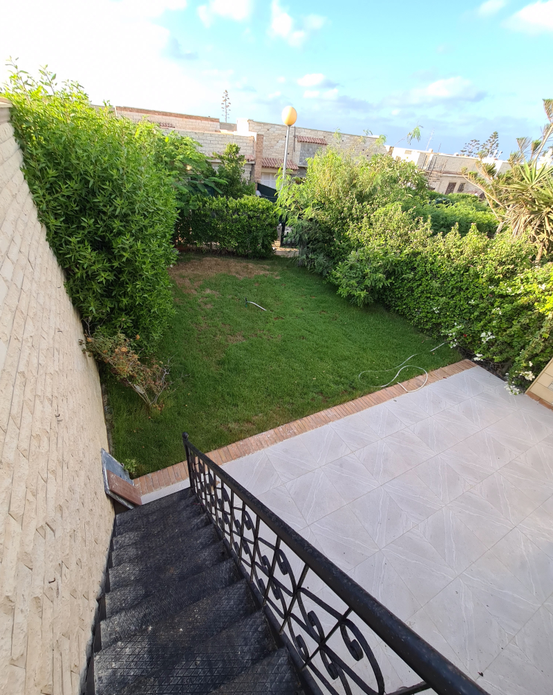 شاليه خاص للبيع بالتقسيط بحديقه اماميه وخلفيه فيو بحر صف تاني بالتقسيط  بالساحل الشمالي