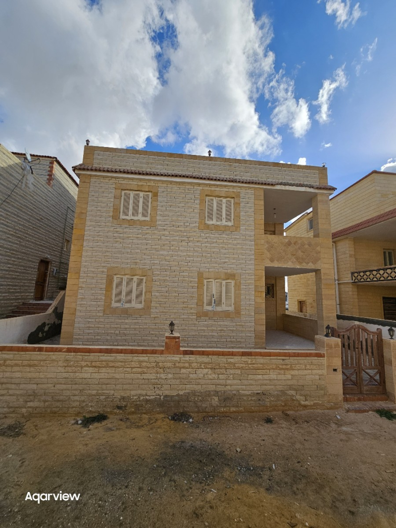 شاليه اول علوي بروف للبيع بالتقسيط بالساحل الشمالي
