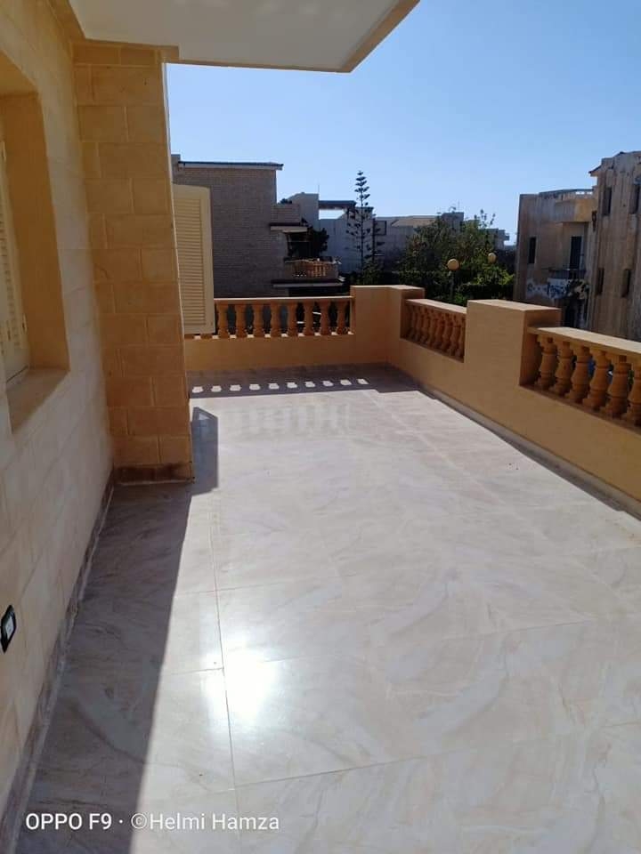 شالية بقرية بدر  متر² ثاني علوى بروف