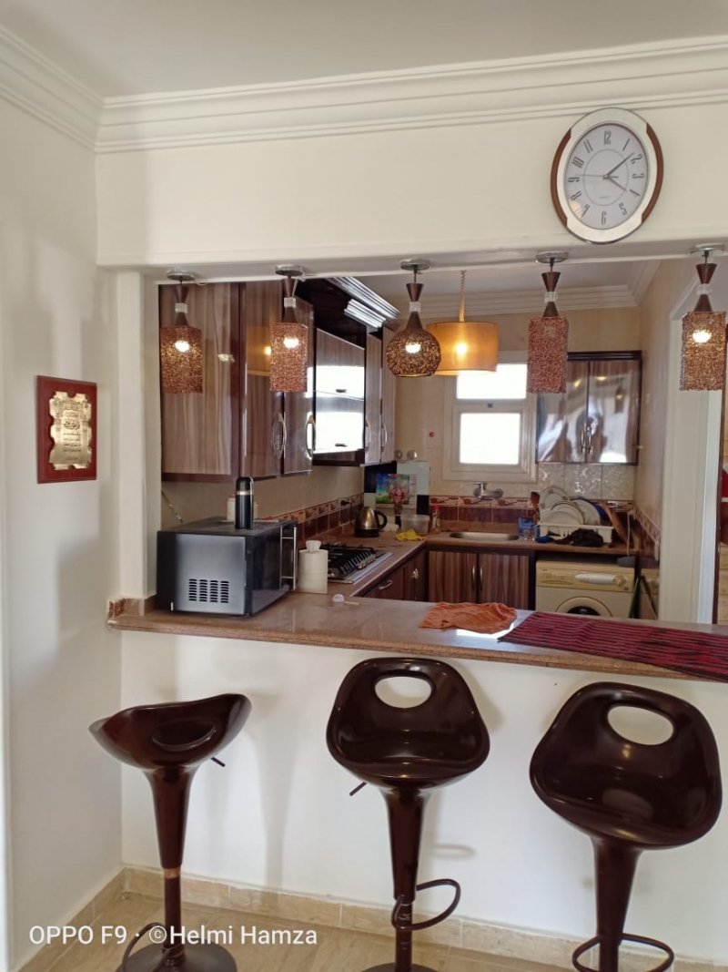 شالية بقرية ديمورا  متر² اول علوى ببلكونة