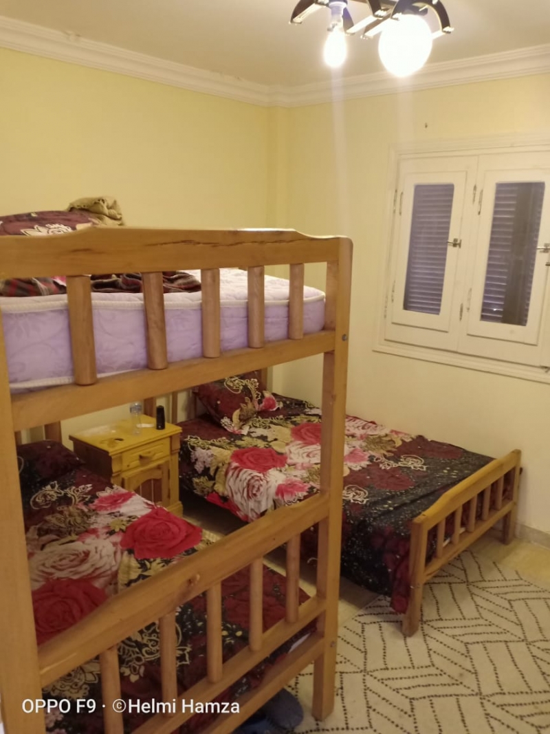 شالية بقرية ديمورا  متر² اول علوى ببلكونة