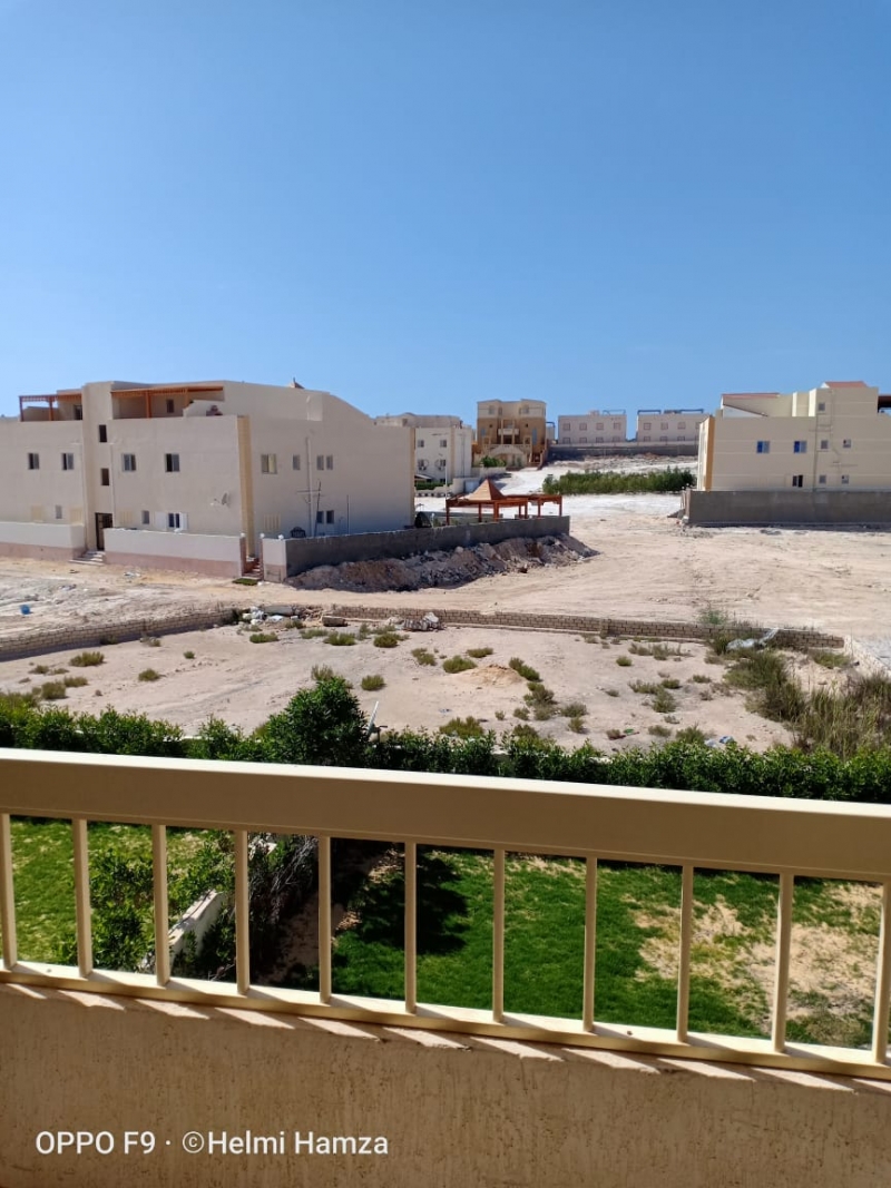 شالية بقرية الروضة  متر² اول علوى بروف