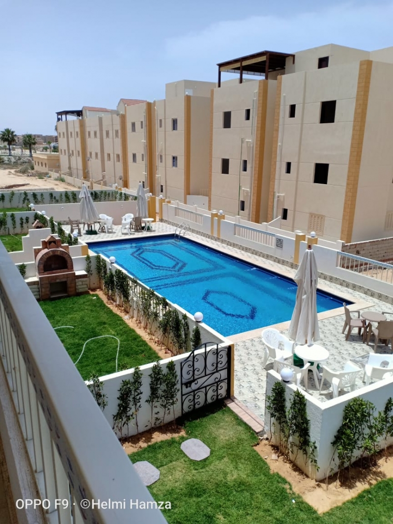 شالية بقرية الروضة  متر² اول علوى بروف
