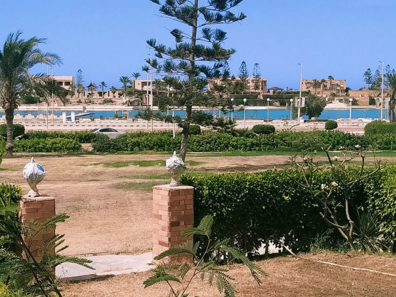 شالية بقرية مارينا 2  متر² دور ارضى بحديقة