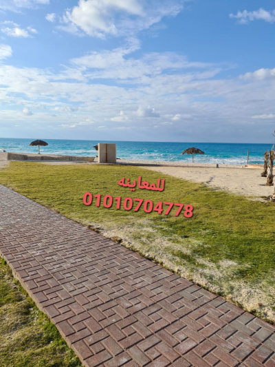 شالية بقرية حورس  متر² ارضى بحديقة وروف