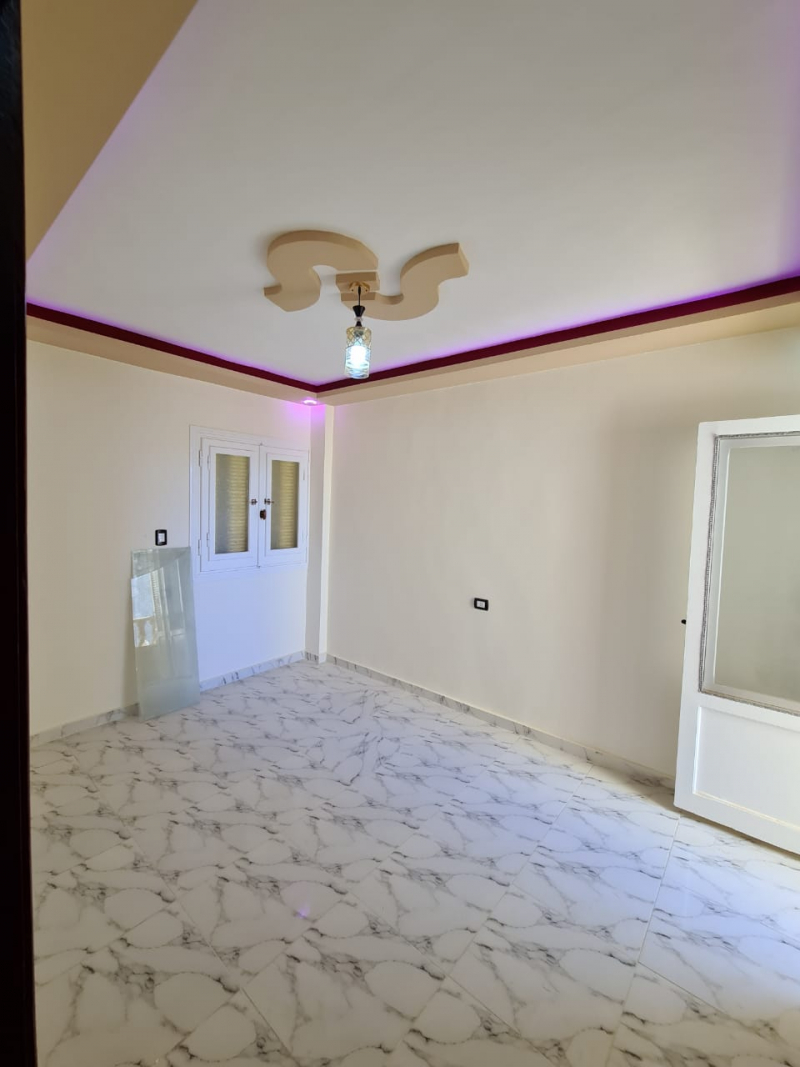 شالية بقرية بدر  متر² اول علوى بروف