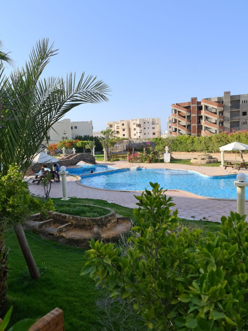 شالية بمارينا فلاورز  متر² اول علوى ببلكونة
