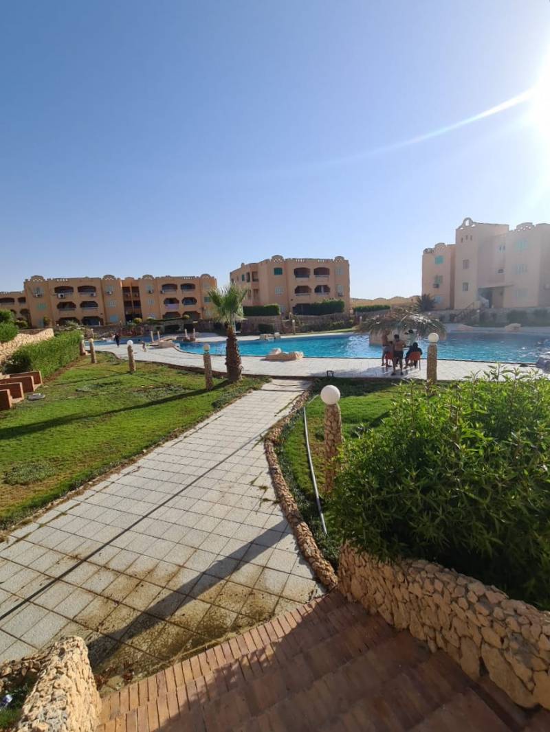 شالية بمارينا فلاورز  متر² اول علوى ببلكونة