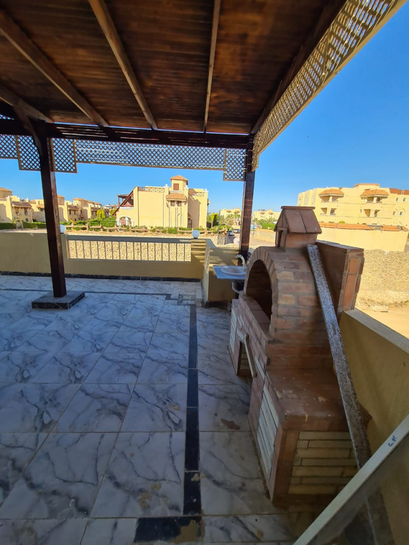 شالية بقرية الروضة  متر² ثاني علوى بروف