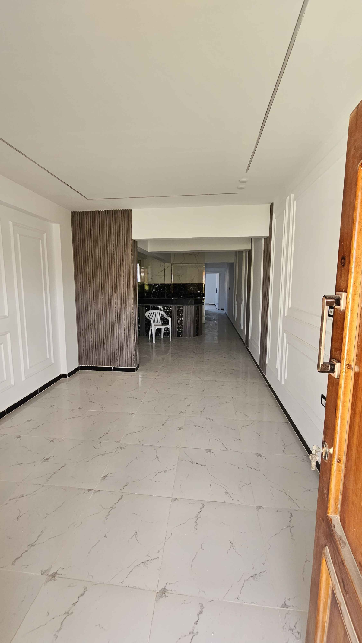 شاليه ارضي بحديقة وحمام سباحه للبيع بالتقسيط والاستلام فوررري في الساحل الشمالي قرية الروضه الكيلو 71