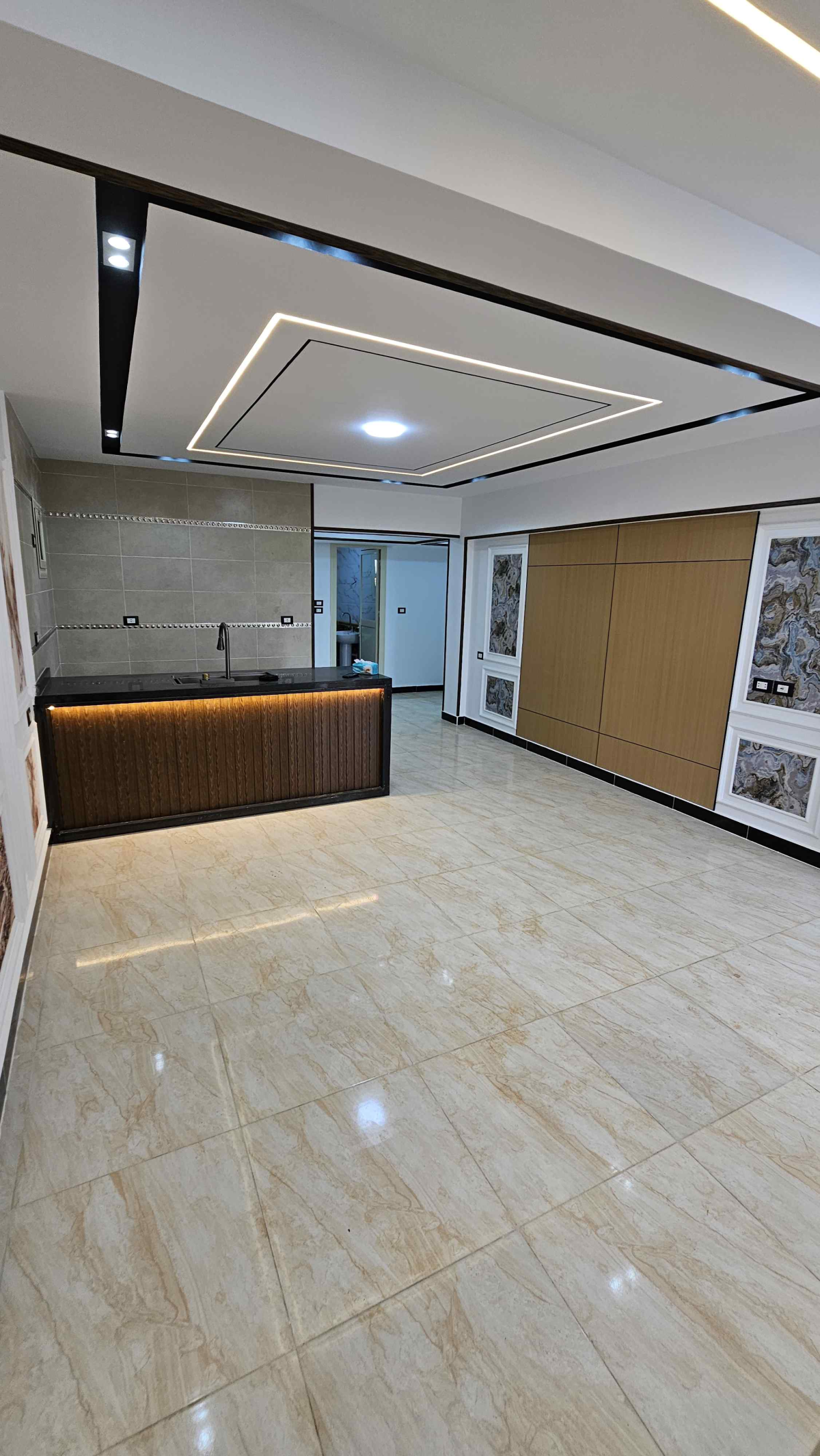 شاليه ارضي بحديقة للبيع بالتقسيط في الساحل الشمالي قرية بدر تشطيب الترا سوبر لوكس ولاستلام فوررري 